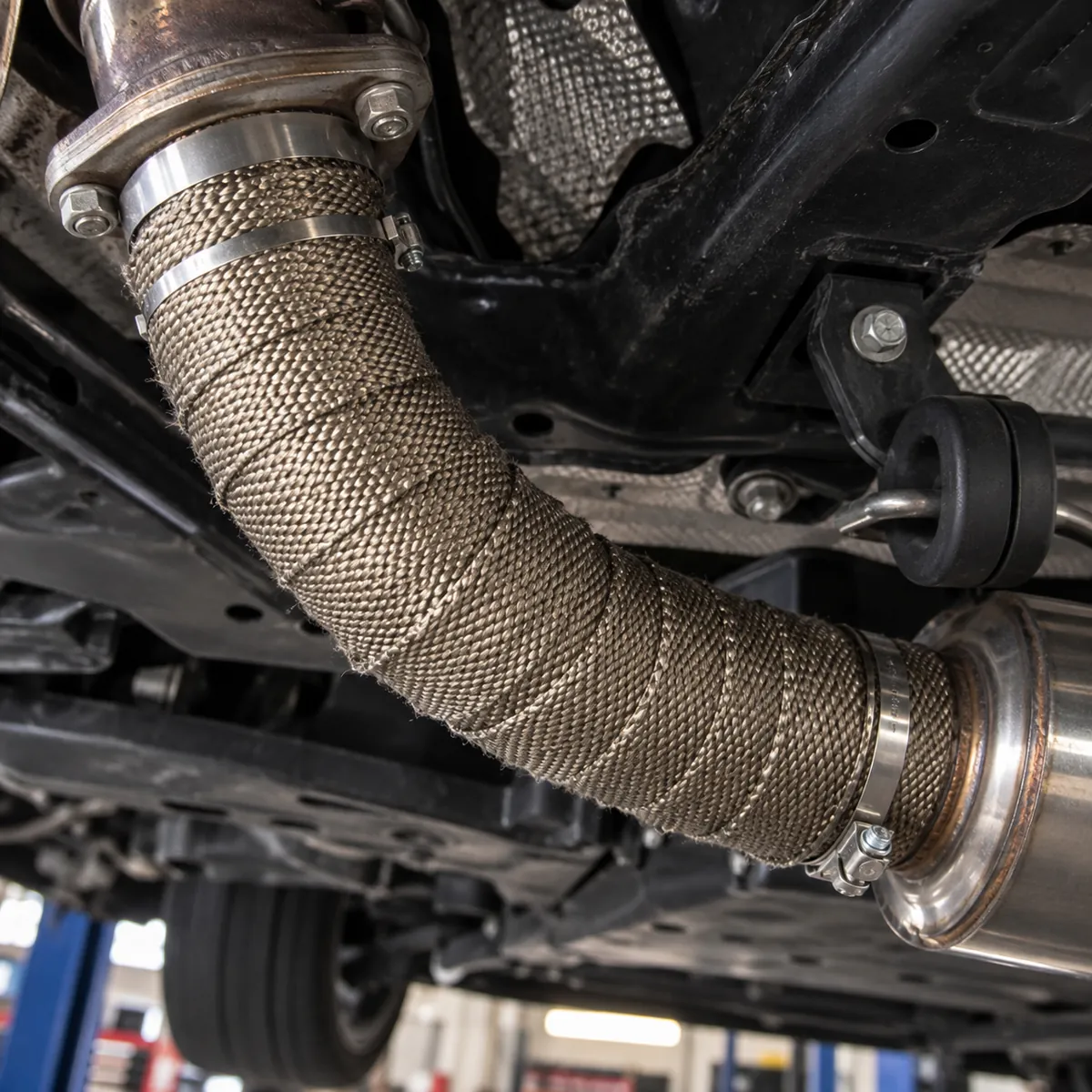 Heavy truck exhaust