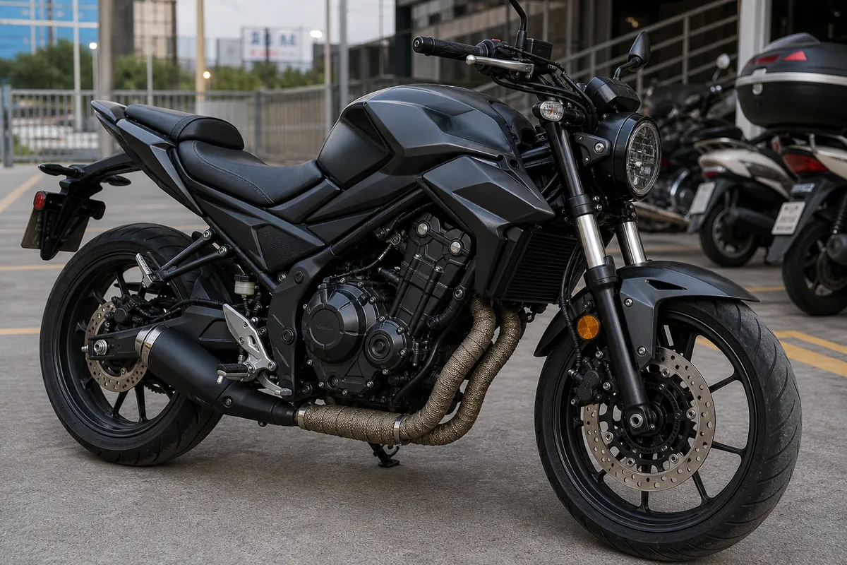 Motorcycle exhaust