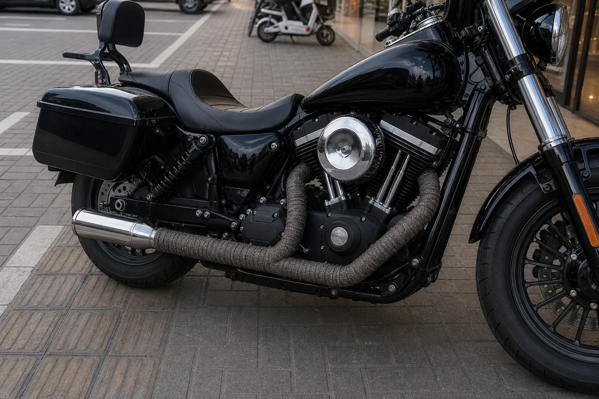 Motorcycle exhaust
