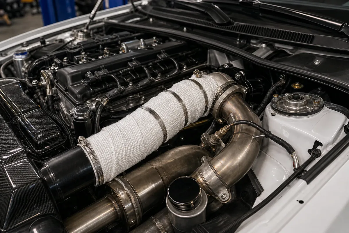 Automotive engine bay